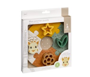 Sophie de giraf Mijn Eerste Puzzel in beige geschenkdoos