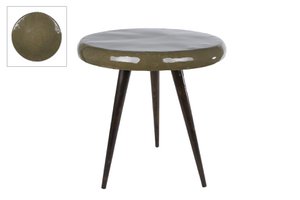 Table Tygo l.green metal 44x44x46cm