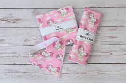 Nouveau coffret cadeau bébé, coffret cadeau Eco, bavoir bébé, lingettes bébé réutilisables, chiffon rot, cadeau nouvelle maman, bavoir dribble