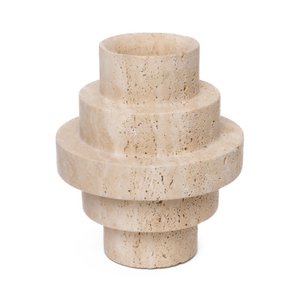 Travertine Agano Vaas M