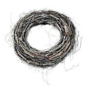 WREATH ELM           1PC      WHITE WASH