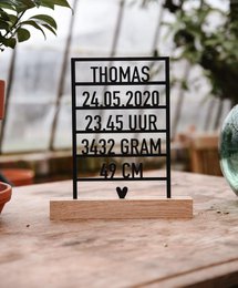 Oak block standard 1 groove