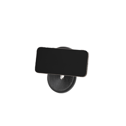  Black MagSafe iPhone desk shelf mount with adjustable angle for hands-free use.