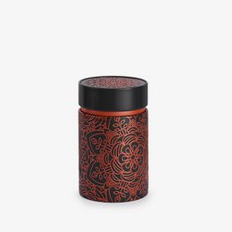 Decorative metal storage boxes with mandala pattern, available in two sizes, suitable for storing small items.
