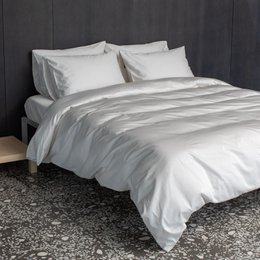 Mandelmælk 500TC Satin dynesæt