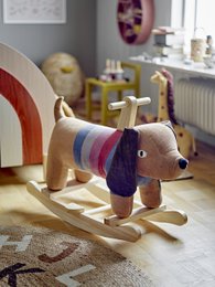 Dinne vloerkleed, bruin, jute