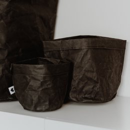 Paperbag 2er Set schwarz (VE = 6 Sets)