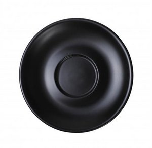 Kaffee Untertasse Schwarz 13,7 cm 12 / Box