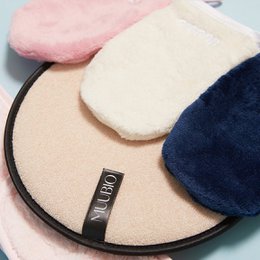 Wiederverwendbare Make-up-Entferner-Handschuhe X3 + Peeling-Handschuh + Stirnband + Ärmel