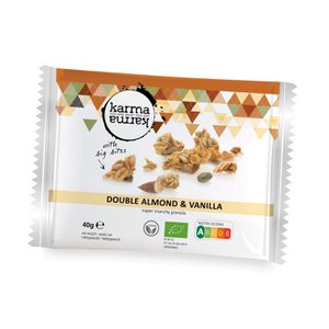 VANILLA ALMOND organic | granola | 20x 40g