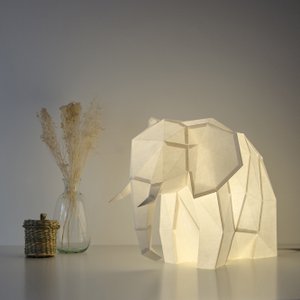Big Elephant DIY Paperlamp Kit