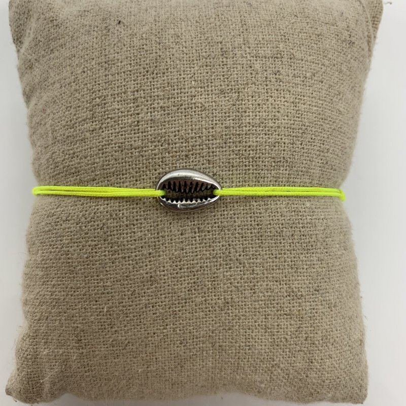 Lille Silver Shell armbånd
