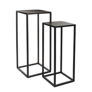 Side table set Goa Black