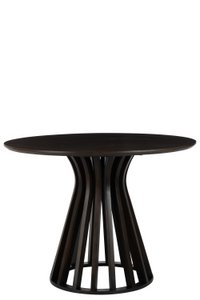 J-Line table Connie - wood - dark brown