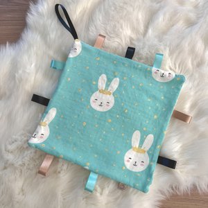 Etikettentuch Hase - Mint