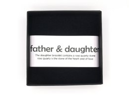 Vader en dochter armbandenset landschap Jaspis