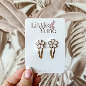 Hair clips | Jess - White