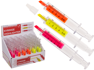 Markeerstift, Spuit,