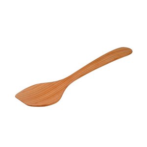 Wokdraaier, spatel van hout 37 cm