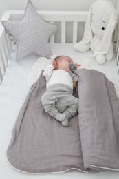 linen baby sleeping bag, baby sleeping sack summer 1 TOG, 1,5 TOG, 2,5 TOG
