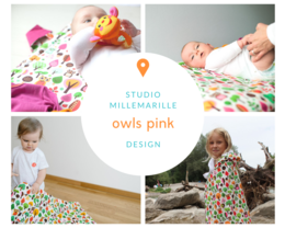 SPUCKTUCH OWLS PINK