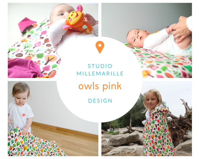SPUCKTUCH OWLS PINK