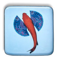 Fischkoi-Schmucktablett