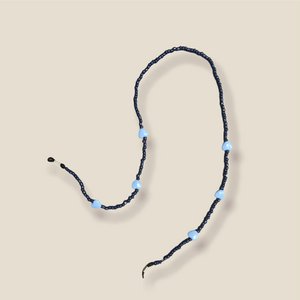Glasses cord Heart blue