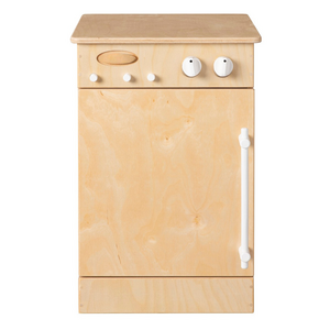 Van Dijk Toys houten speelgoed Vaatwasser voor kleuters - Naturel wit (Kinderopvang kwaliteit)