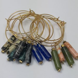 Luna stainless steel earring