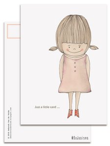 Postcard - Girl