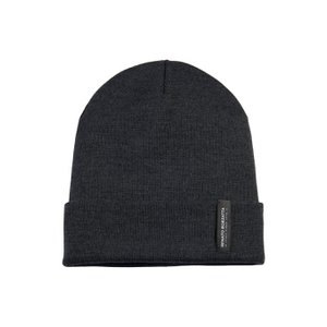 RB5005K | Unisex-Mütze aus röhrenförmigem Glattstrick aus CIMONE-Wollmischung, hergestellt in Italien. Farbe Anthrazit. Einheitsgröße