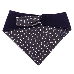 Bandana réversible "rebelle" noir & blanc