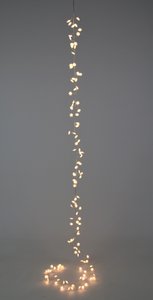 LED-Cluster silber Schneefl. 120l 2m VE:4