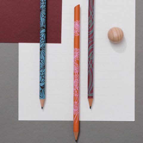 Assortment of 24 magnetic pencils - art nouveau