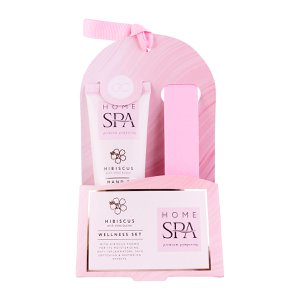Handpflegeset HOME SPA in Geschenkbox, Duft: Hibiscus
