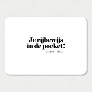 Map | Your driver's license in your pocket