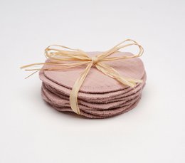Muslin make-up removal pads (set of 10)