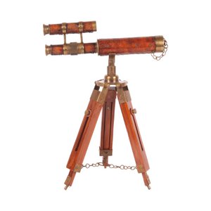 Telescoop met statief 41 cm - Bruin