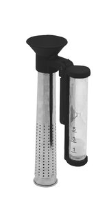 Geef thee met zwarte timer