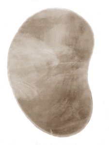 Carpet Fluffy organic 170x240cm taupe