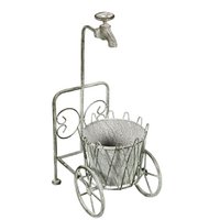 Flower stand with faucet