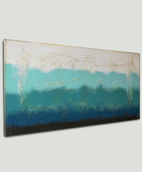 Schilderij - Oceanic Blues