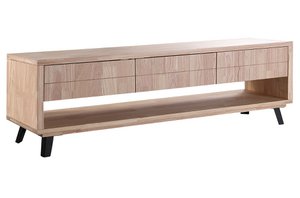 BERG TV-KAST 180 x 40 CM NORDISH EIKEN/ZWART. OK1442