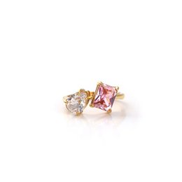 Helena - Pæreformet forlovelsesring vintage