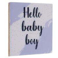 Tile - 'Hello Baby Boy'