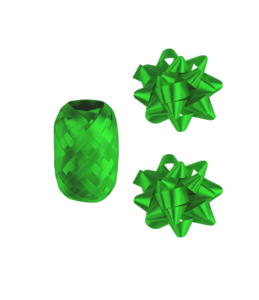 Geschenkzubehör - Grünes Set