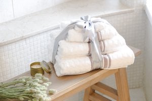 Beer witte handdoekenset