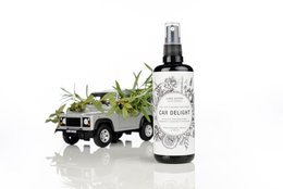 Car delight invigorating car fragrance and interior cleaner, 100 ml, essential oils, fresh citrus scent, natural ingredients, car cleaning product.