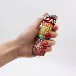 Smudge Stick - biała szałwia, eukaliptus i imbir